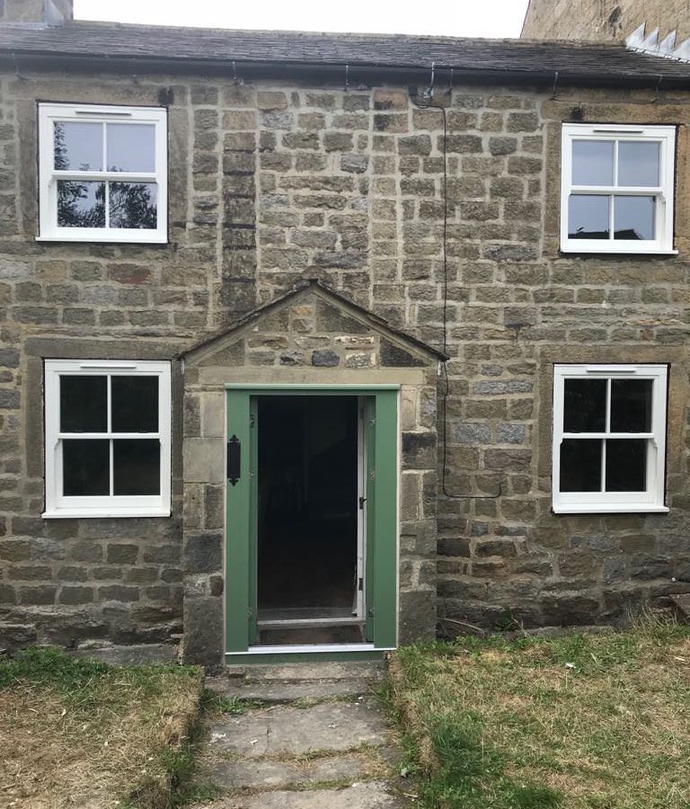 uPVC Sliding Sash Window Installation West Yorkshire