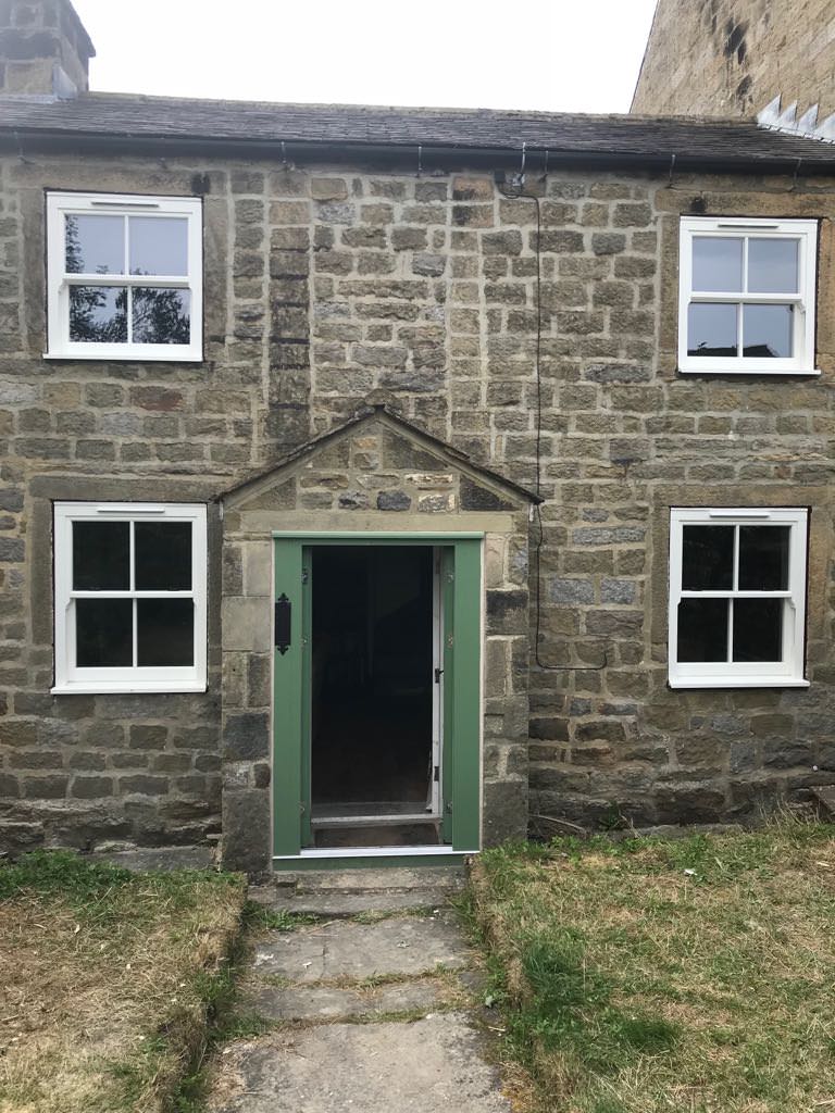 uPVC Sliding Sash Window Installation West Yorkshire