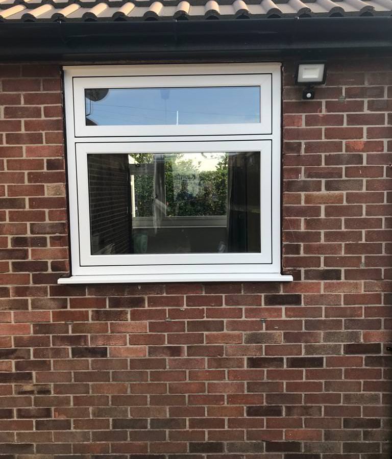 uPVC Flush Sash Window Installation West Yorkshire