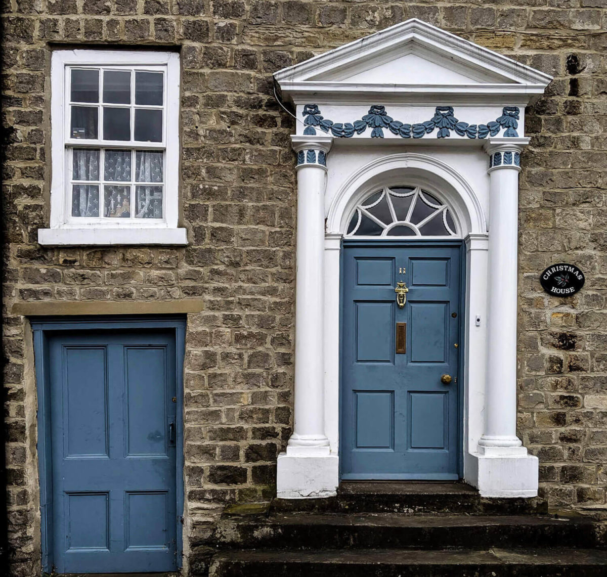 blue composite front doors keighley