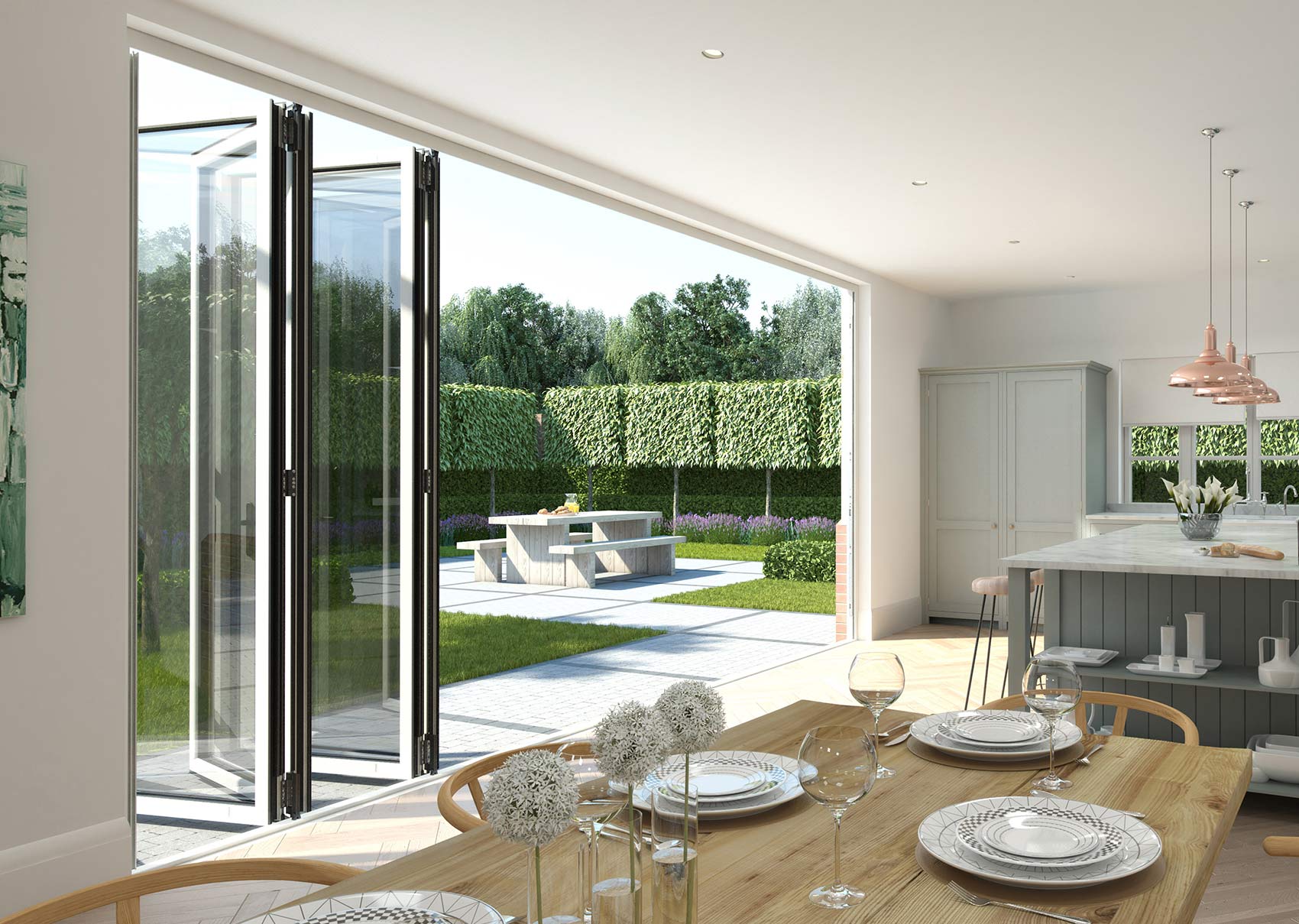 aluminium bifold doors normanton