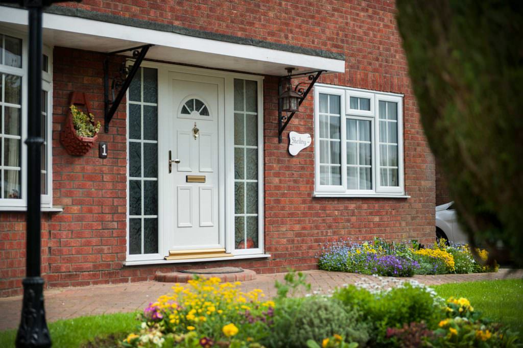white upvc doors normanton