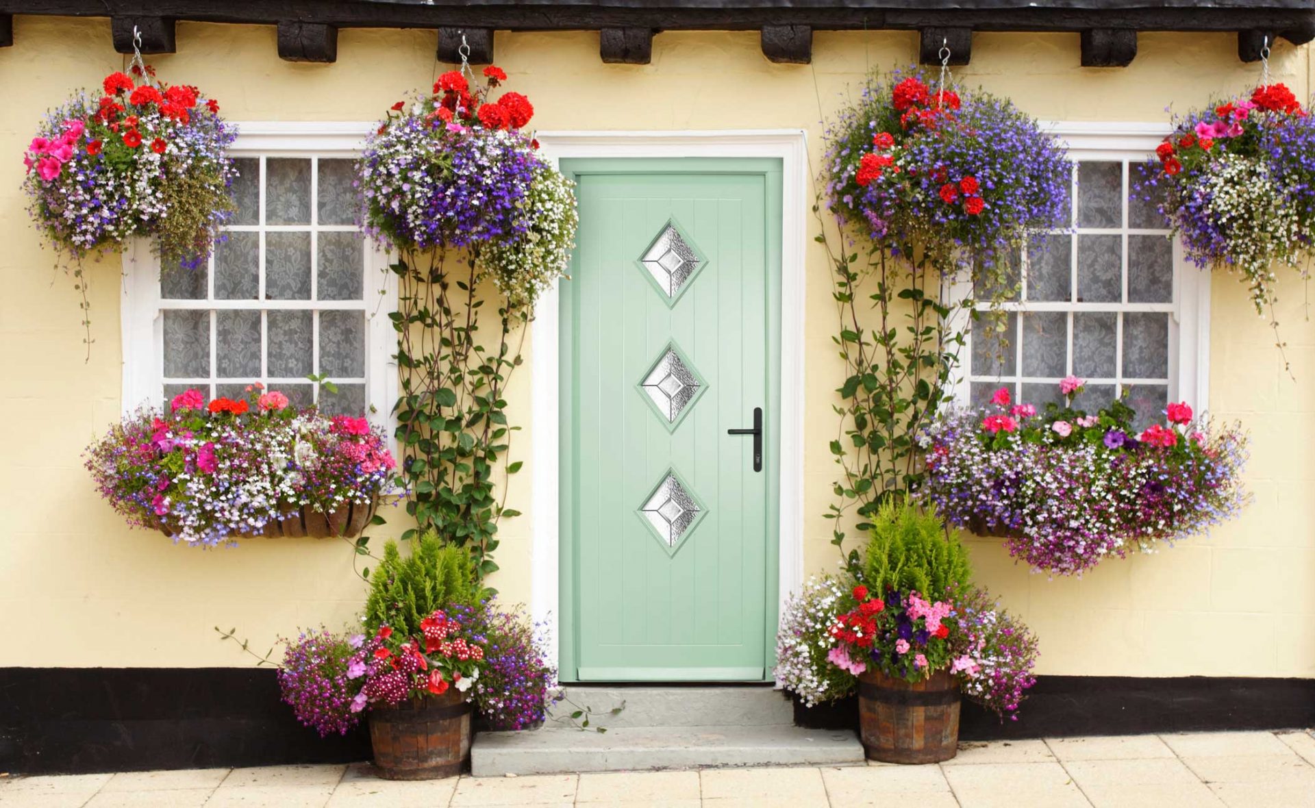 Winter window, doors and home security