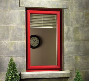 Coloured uPVC casement window