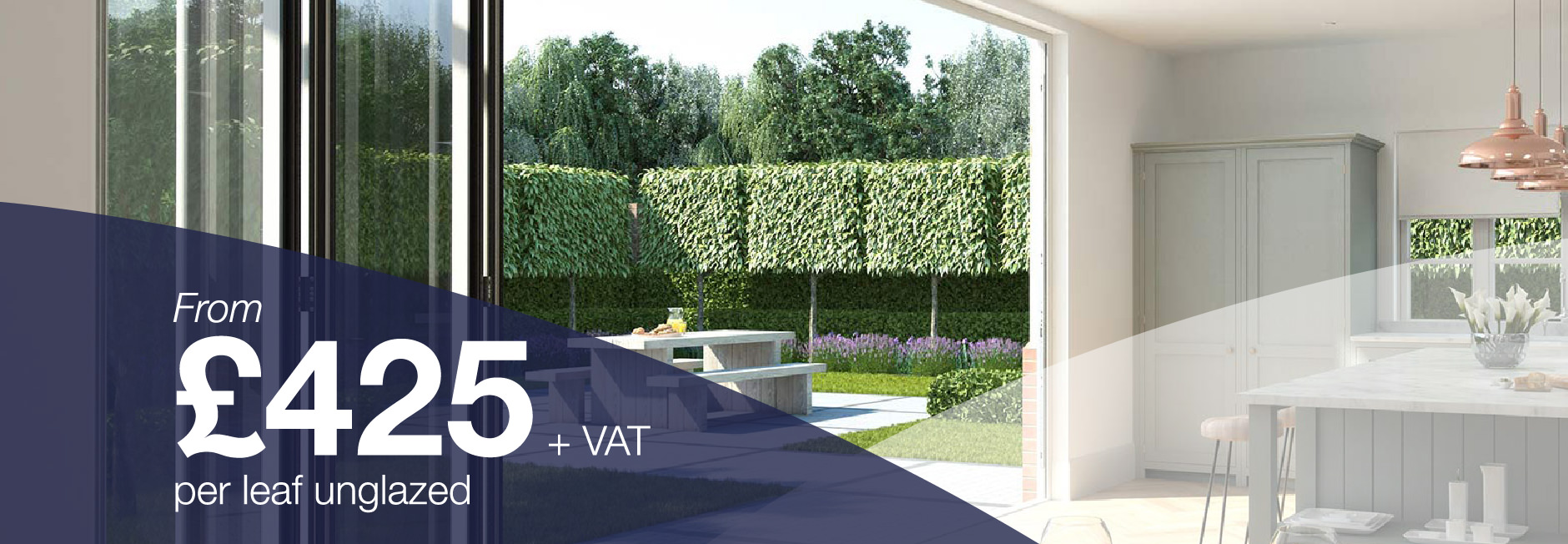 Aluminium BiFold Doors Bradford, Leeds Aluminium BiFolding Doors Prices