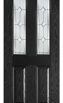 Black Composite Door
