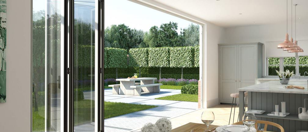 Aluminium Bi-Folding Doors Bradford Leeds
