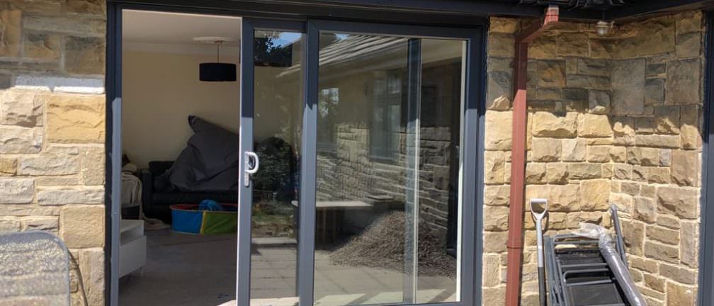 Alumimium Patio Door installation West Yorkshire