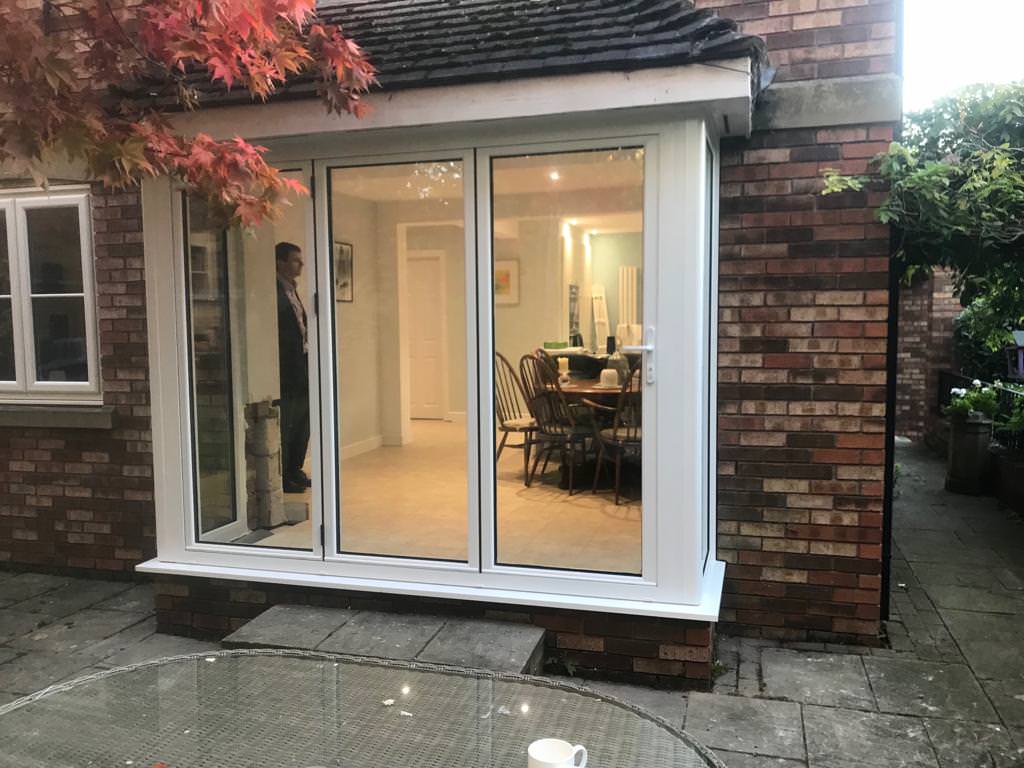 Aluminium Bifold Doors in a range of colours